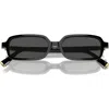 Miu Miu Rectangular-frame Acetate Sunglasses In Black