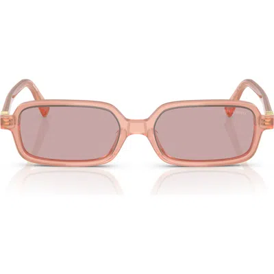 MIU MIU MIU MIU 51MM RECTANGULAR SUNGLASSES