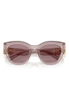 Miu Miu 51mm Square Sunglasses In Brown