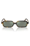 Miu Miu 52mm Rectangular Sunglasses In Brown