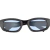 Miu Miu 53mm Irregular Sunglasses In Black