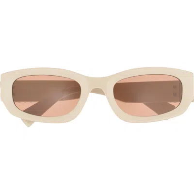 Miu Miu 53mm Irregular Sunglasses In Multi