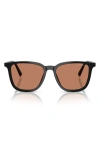 Miu Miu 53mm Square Sunglasses In Black