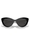 Miu Miu 54mm Cat Eye Sunglasses In Black