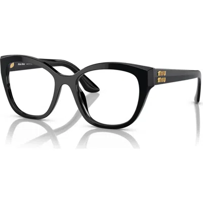 MIU MIU MIU MIU 54MM SQUARE OPTICAL GLASSES