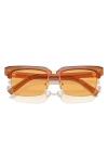 Miu Miu 54mm Square Sunglasses In Gold