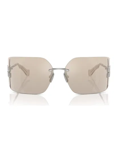 Miu Miu 54ys Sole Sunglasses In Gray