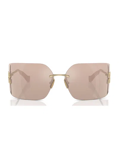 Miu Miu Eyewear Rectangular Frame Sunglasses
