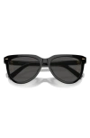 Miu Miu 56mm Phantos Sunglasses In Black/ Dark Grey