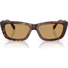 Miu Miu 56mm Rectangular Sunglasses In Multi
