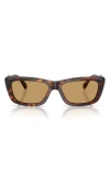 Miu Miu 56mm Rectangular Sunglasses In Multi