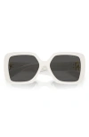 MIU MIU 56MM SQUARE SUNGLASSES