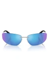 Miu Miu Women's Metallic Sunglasses In Purple