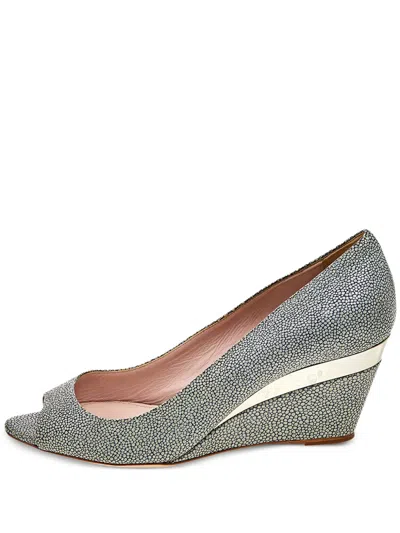 Pre-owned Miu Miu 70mm Leather Pumps