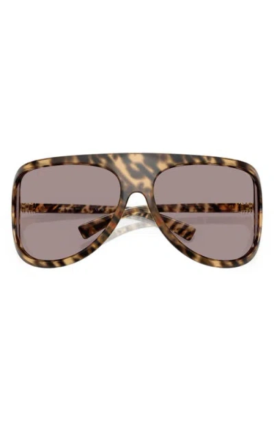 MIU MIU MIU MIU 75MM OVERSIZE SHIELD SUNGLASSES