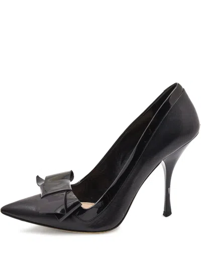 Pre-owned Miu Miu 90mm Leather Pumps