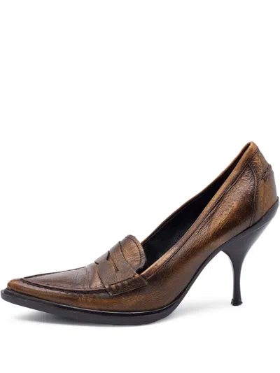 Pre-owned Miu Miu 90mm Leather Pumps