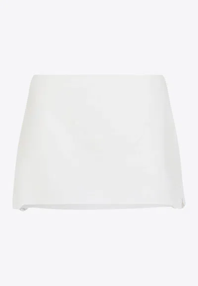 MIU MIU A-LINE MINI SKIRT