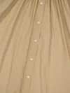 Miu Miu Abiti Popeline In Brown