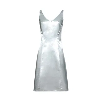 Pre-owned Miu Miu Abito 'astro' | Blue | Women's Size 50