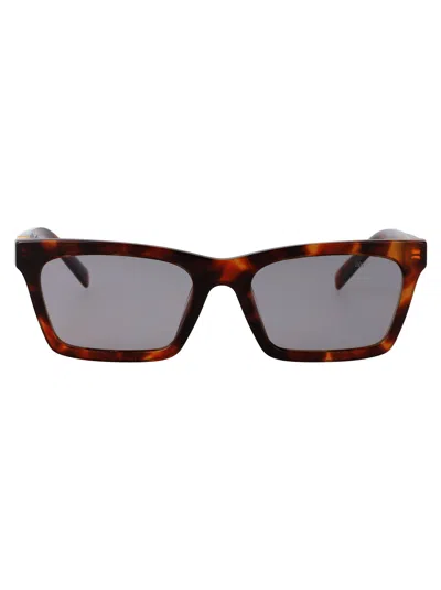 MIU MIU MIU MIU ACETATE HAVANA MAHOGANY SUNGLASSES