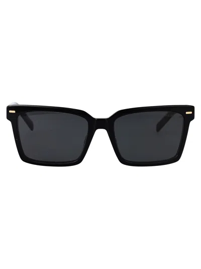 MIU MIU MIU MIU ACETATE NERO SUNGLASSES