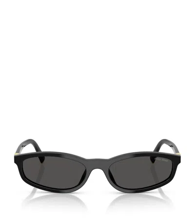 Miu Miu 0mu A06s 16k08z Nero Sunglasses In Black