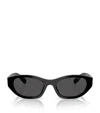 Miu Miu Glimpse Sunglasses In Black