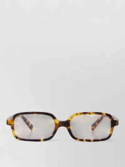 Miu Miu Acetate Sunglasses In Brown