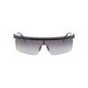 Miu Miu Logo Acetate Sunglasses In Grey