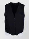 Miu Miu Adjustable Back Strap Embroidered Pinstripe Jackets