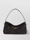 Miu Miu Adventure Leather Shoulder Bag With Detachable Strap