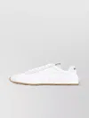 Miu Miu White Leather Low Top Sneakers