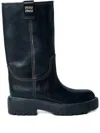 Miu Miu Ankle Boots In Animal Print