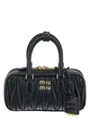 Miu Miu Black Arcadie Handbag