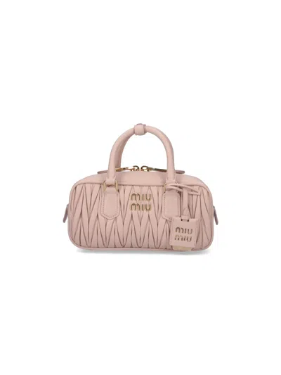Miu Miu 'arcadie' Handbag In Pink