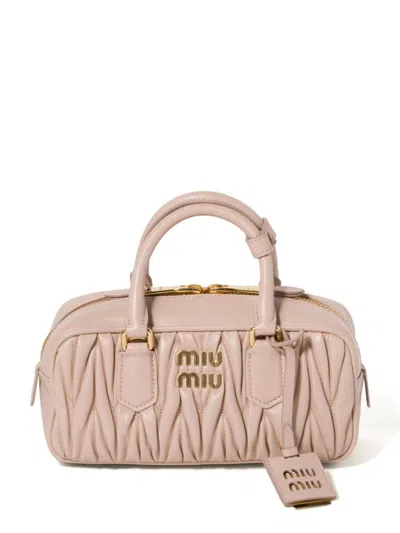 Miu Miu Arcadie Handbag In Pink