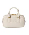 Miu Miu Arcadie Leather Mini-bag In Chalk White