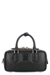Miu Miu Arcadie Leather Bag In Black