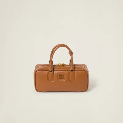 MIU MIU ARCADIE LEATHER BAG