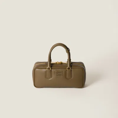 MIU MIU ARCADIE LEATHER BAG