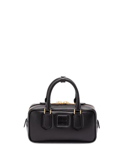 Miu Miu `arcadie` Leather Handbag