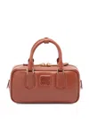 Miu Miu Arcadie Logo-plaque Top-handle Tote Bag
