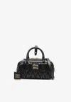 Miu Miu Arcadie Bag In Quilted Nappa In Black