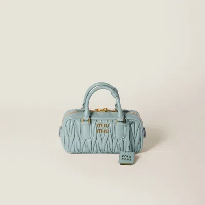 MIU MIU ARCADIE MATELASSÉ NAPPA LEATHER BAG