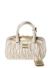 Miu Miu Arcadie Mini Bag In Gold