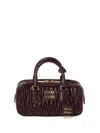Miu Miu Arcadie Shoulder Bag In Brown