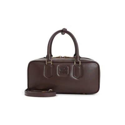 Miu Miu Arcadie Smooth Shoulder Bag