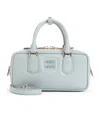 Miu Miu Arcadie Leather Bag In Green