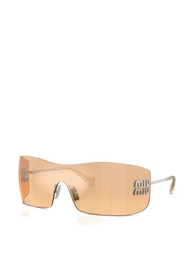Miu Miu Aube Shield-frame Sunglasses